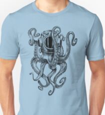 Octopus Scuba Diver Helm Unisex T-Shirt