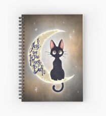 I love you to the moon & back Spiral Notebook