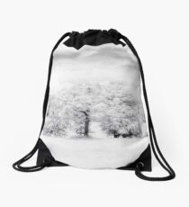 Infrared Tree Drawstring Bag