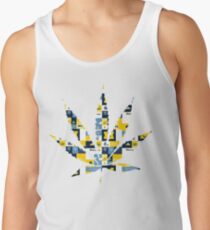 Mighican Weed Leaf Tank Top