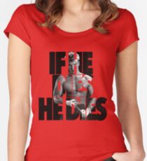 Ivan Drago T-Shirt (If he dies, he dies) Women's Fitted Scoop T-Shirt
