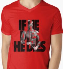 Ivan Drago T-Shirt (If he dies, he dies) Men's V-Neck T-Shirt