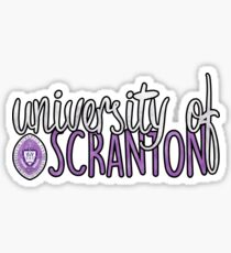 University of Scranton Sticker