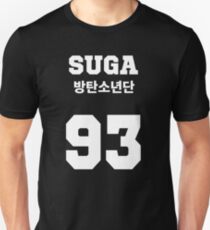 BTS - Suga Jersey Style Unisex T-Shirt