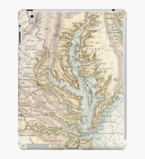 Vintage Map of The Chesapeake Bay (1778) 2 iPad Case/Skin
