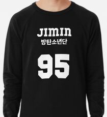 BTS - Jimin Jersey Style Lightweight Sweatshirt