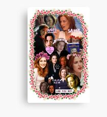 X-files Dana Scully - Collage Part 2 Canvas Print