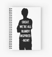 Bloody Inspired Spiral Notebook