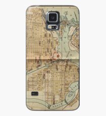 Vintage Map of Ottawa Canada (1894) Case/Skin for Samsung Galaxy