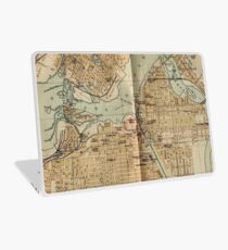 Vintage Map of Ottawa Canada (1894) Laptop Skin