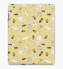 Beekeeper Print in Buttercup Yellow iPad Case/Skin