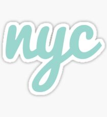 NYC - LIGHT GREEN Sticker