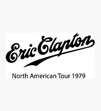 eric clapton tour Photographic Print