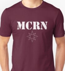 Camiseta unisex MCRN (solo letras)