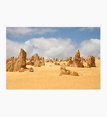 The Pinnacles at Nambung National Park Western Australia Photographic Print