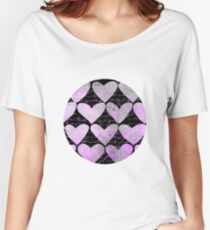 Hearts Women's Relaxed Fit T-Shirt