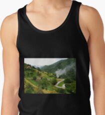 Road in Carnic Alps Near Paularo Men's Tank Top