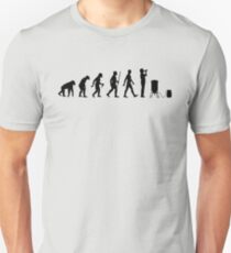 Evolution des Brauens Unisex T-Shirt