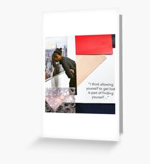 "Get Lost" Greeting Card