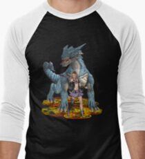 Dragon Queen Men's Baseball ¾ T-Shirt
