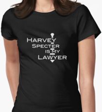 Harvey Specter is my Lawyer w Women's Fitted T-Shirt