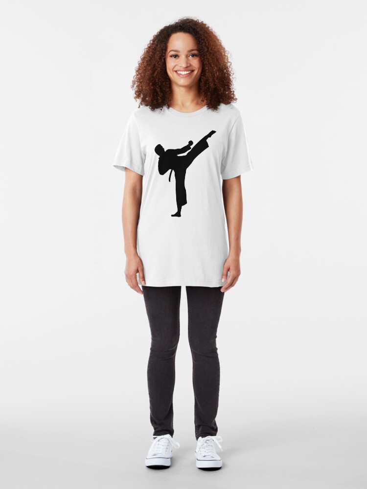 Vista alternativa de Camiseta ajustada Kárate