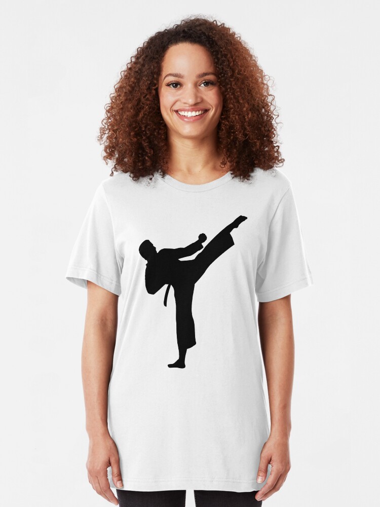 Vista alternativa de Camiseta ajustada Kárate