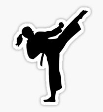 taekwondo stick figure