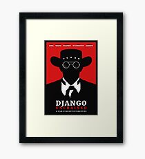 Django Unchained film poster Framed Print