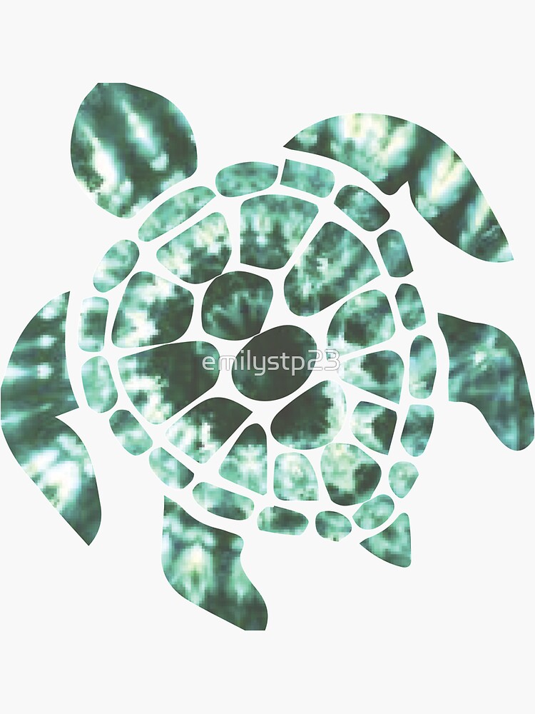 Tie Dye Sea Turtle 2 de emilystp23