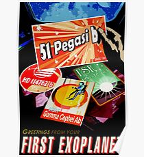Visions of the future- First Exoplanet Poster