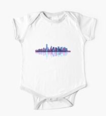 New york city landscape. Ny. Manhattan One Piece - Short Sleeve