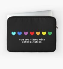 Undertale - You are Filled with Determination. Laptop Sleeve