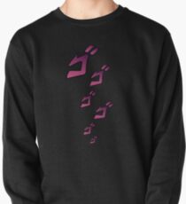 Jojo MENACING ゴゴゴ ( Jojo's Bizarre Adventure ) Pullover Sweatshirt