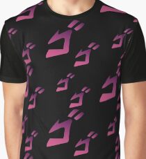 Camiseta gráfica Jojo MENACING ゴ ゴ ゴ (Jojo's Bizarre Adventure)