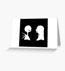 Dark love. Greeting Card