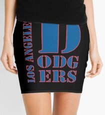 Los Angeles Dodgers typo Mini Skirt