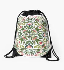 Little red riding hood - mandala pattern Drawstring Bag