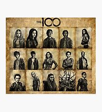 The 100 poster 1 Photographic Print