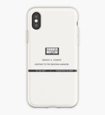 Vinilo o funda para iPhone Dwight K. Schrute