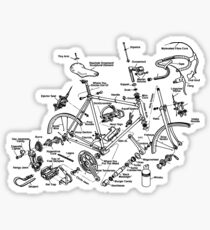 Cycling Sticker