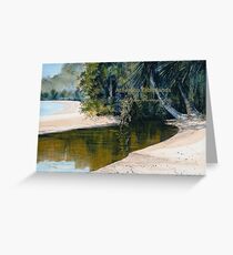Tidal Creek, Dunk Island Greeting Card