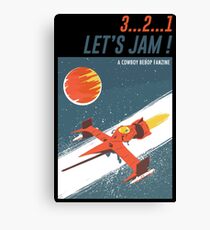 Let's Jam - Cowboy Bebop Canvas Print