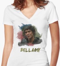 Bellamy - The 100 Women's Fitted V-Neck T-Shirt