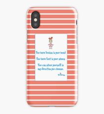 Yo have brains iPhone Case