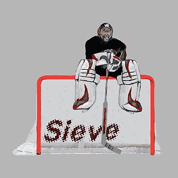 Goalie Girl SVG Ice Hockey Player Illustration Drawing Vinyl 