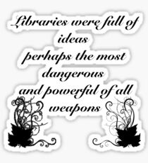 Libraries Sticker