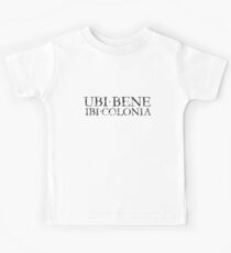Camiseta para niños UBI BENE IBI COLONIA Vintage