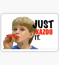 Just Kazoo It Sticker