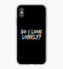Do I Look Lonely? (Black) iPhone Case